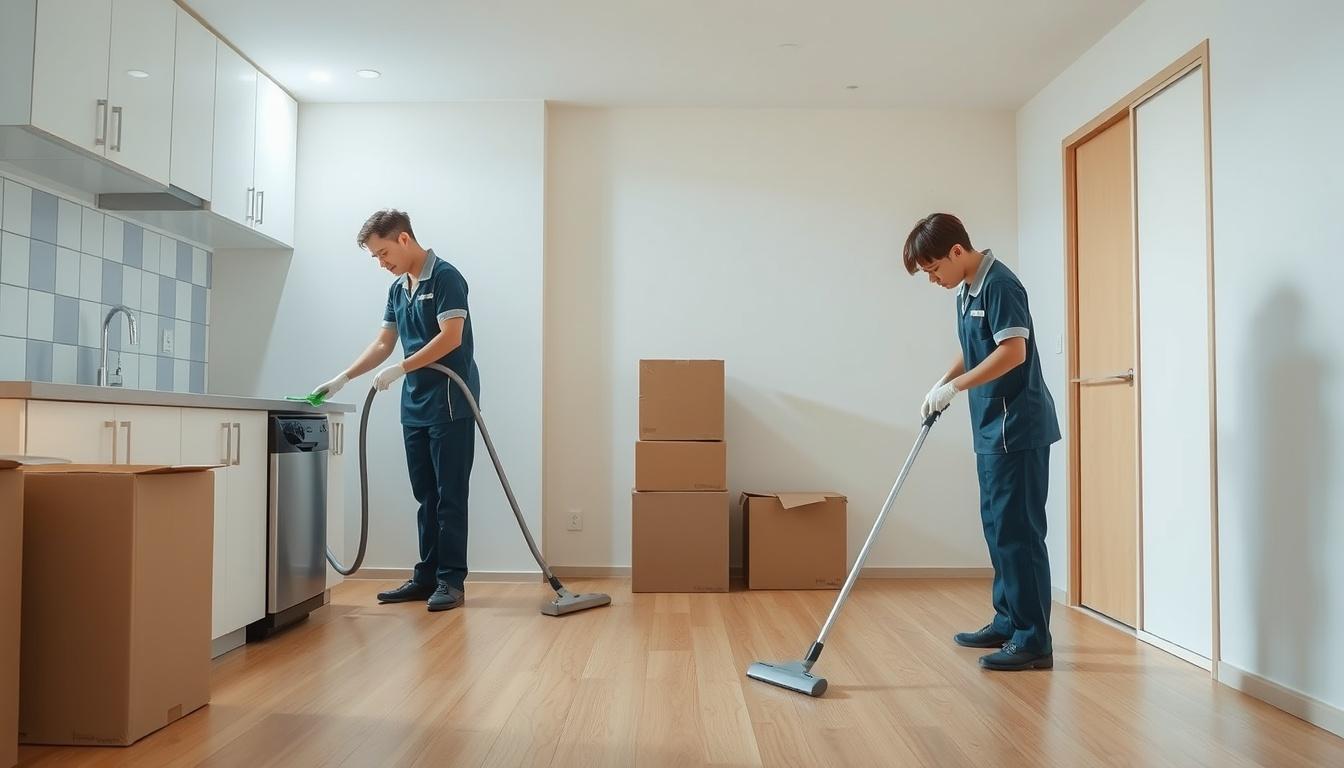 引っ越し時の清掃をわかりやすく
